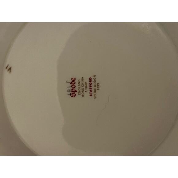 spode stafford 1/9688 blue leaf tureen - Picture 7 of 7